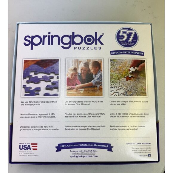 Springbok 1000-Piece Jigsaw Puzzle "Going To The Movies" 24" x 30" Complete - Picture 5 of 5